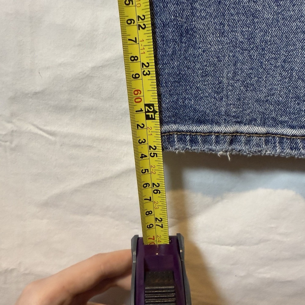 Kut from the Kloth Rosa Crop Vintage Straight Leg Jeans 8 Button Fly High Rise - Picture 6 of 7